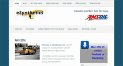Desktop Screenshot of esynthetics.com